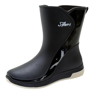 学生洗衣单鞋户外穿家居用防水鞋女雨鞋女雨靴四季韩版晴雨鞋百搭