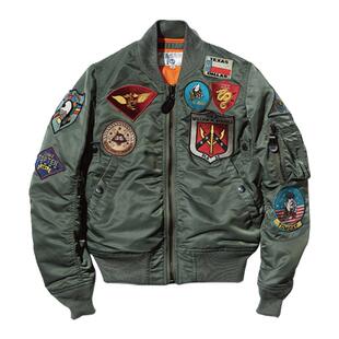 AVIREX经典飞行夹克摩托车骑行服机车赛车服男休闲棒球服防摔四季