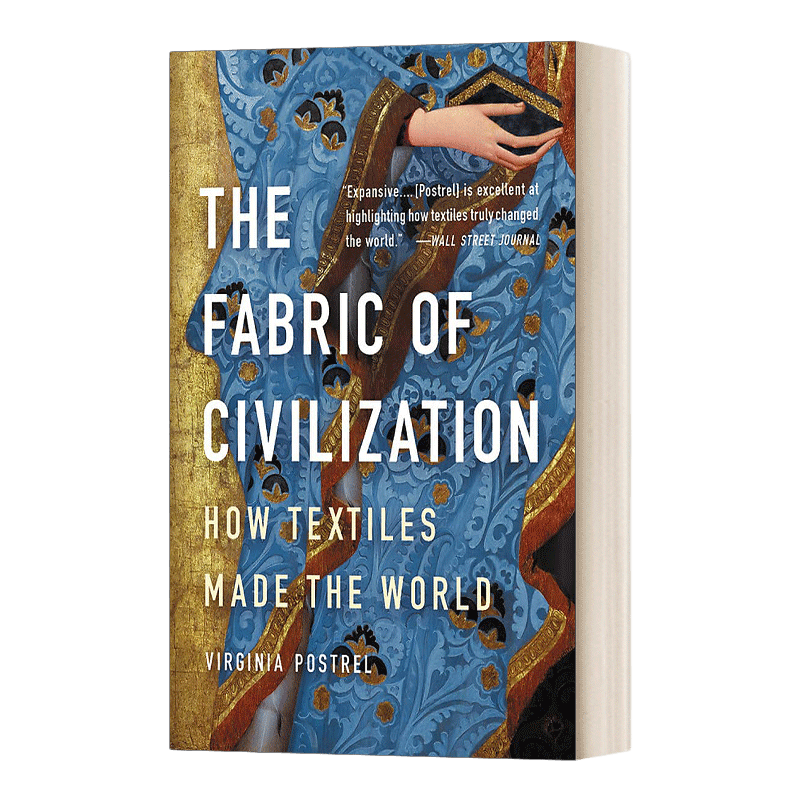 英文原版 The Fabric of Civilization 经纬之间 纺织贸易缔造的商业文明史 英文版 进口英语原版书籍