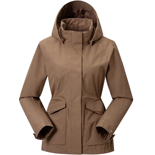 LAFUMA户外秋冬防风防水GORE-TEX戈尔冲锋衣女休闲登山徒步外套