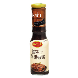 露莎士黑胡椒酱家用牛排roza酱汁