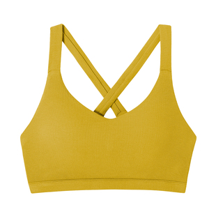 美背内衣女交叉免穿文胸一体背心式运动瑜伽可外穿防走光抹胸上衣