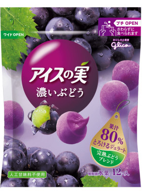 日本进口葡萄水果冰激凌球