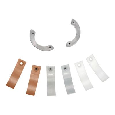 防滑尼龙透明月形抽屉挡片