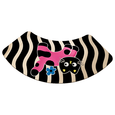 解决潮湿烦恼浴室弧形地垫指南