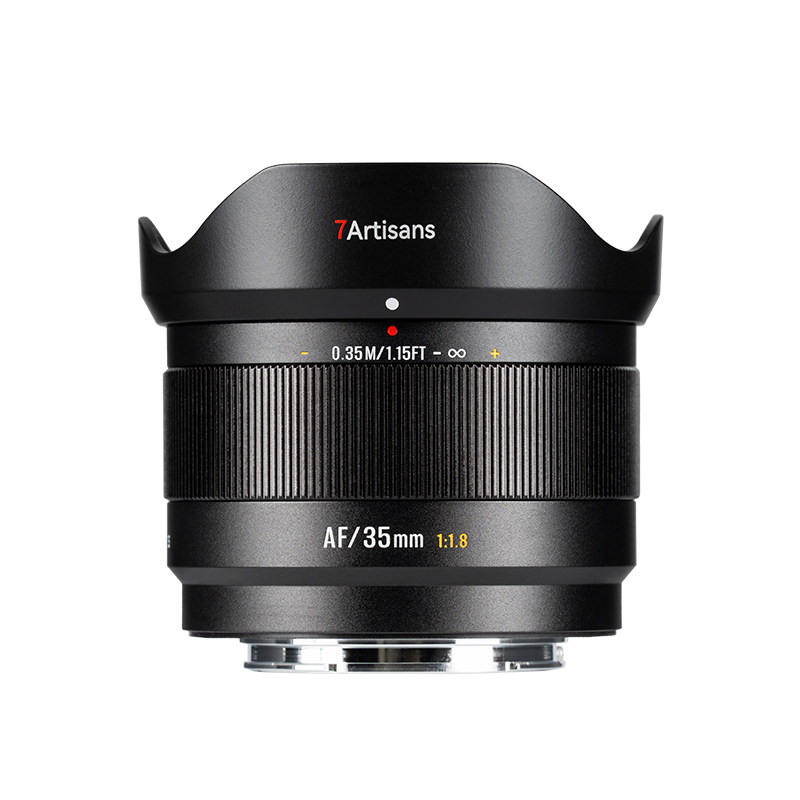 七工匠三剑客自动对焦镜头25mm/35mm/50mmF1.8微单大光圈定焦镜头