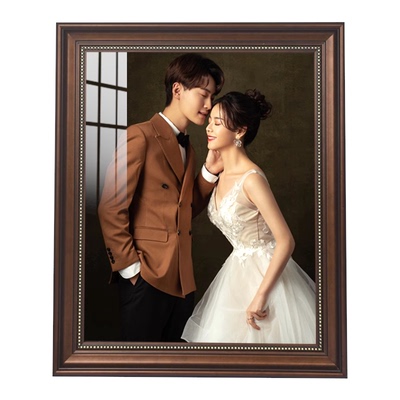 蒙娜丽莎影楼高清婚纱照防潮相框