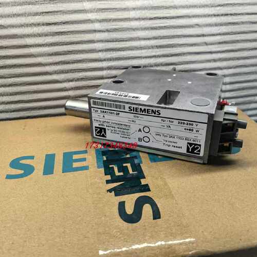 议价西门子3AE/3AH中压断路器欠压脱扣器线圈3AX1101-3J\230-240V