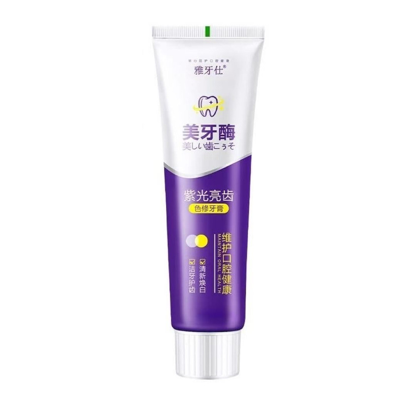美牙酶牙膏去黄美白清新口气