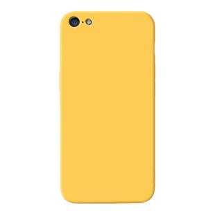 适用苹果6手机壳6S/6Plus/6SPlus新款iPhone六ip黄色液态硅胶i保护套sp全包防摔puls男女spuls外壳ipone软壳