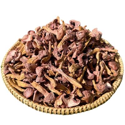 东北野生红蘑菇松树伞菌菇干货