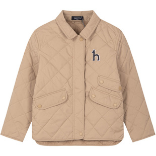 hazzys哈吉斯童装男女童棉服秋冬新品中大童舒适挺括保暖外套