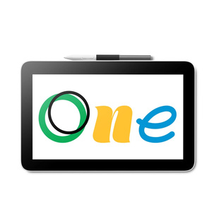 wacom one数位屏手绘屏dtc121绘图屏绘画屏数位板手绘板全贴合屏