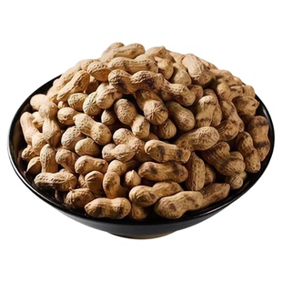 农家铁锅柴火炒花生原味炒熟地锅带壳炒货花生追剧零食皮薄易剥
