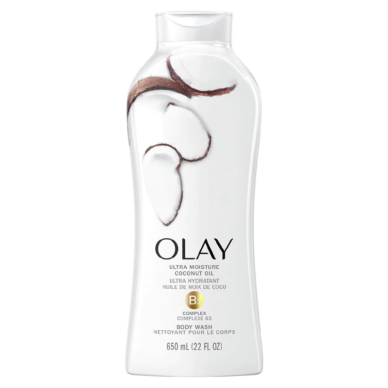 美版 Olay玉兰油B3烟酰胺椰子牛奶沐浴露650ML 美白锁水保湿椰香