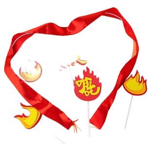 我命由我不由天哪吒敖丙卡通蛋糕装饰插牌魔童三太子混天绫插件