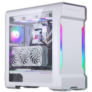PHANTEKS追风者518XTG白电竞游戏360水冷4090显卡水冷电脑铝机箱