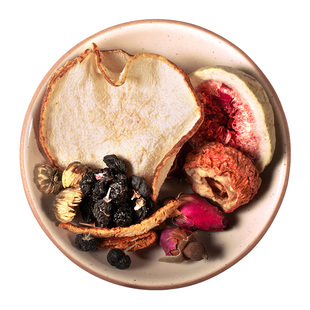 冰姨桑葚黑枸杞玫瑰花茶女养生壶茶料包雪梨无花果干菊花花果茶包