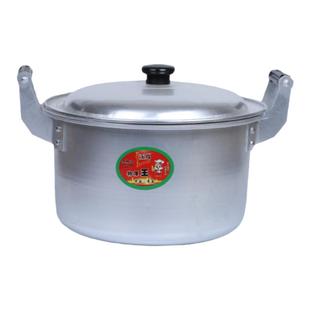 铝锅老式加厚双耳小汤锅煮面烧水锅农村柴火灶户外小号复古纯铝锅