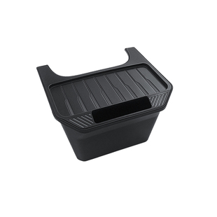 适用于特斯拉ModelY/3焕新版后排储物盒收纳车载垃圾桶装饰丫配件