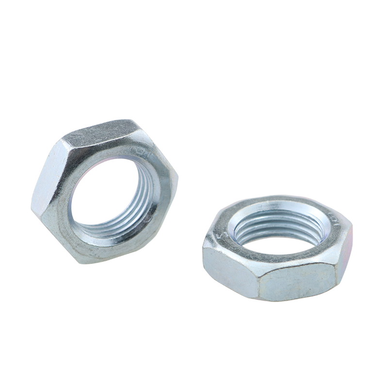 镀锌六角薄螺母扁螺帽GB/T6172.1薄型细牙螺帽M4M5M6M8M10M12M16