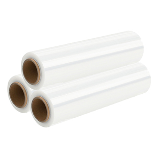 PE缠绕膜包装膜打包膜拉伸膜工业用50CM保鲜塑料薄膜透明大卷围膜