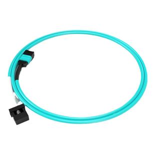 辉宏时代MT光纤跳线mt转lc转mpo8芯12芯24芯48芯mt公头母头多模OM3/OM4集束100G400G光纤线MTP阻燃光纤可定制