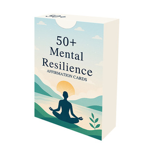 Mental Resilience Affirmation Cards 心理韧性积极肯定语录卡牌