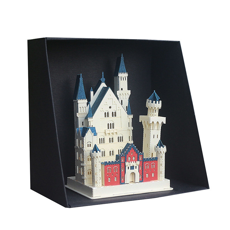 漫拼世界名胜古迹3d纸雕手工模型