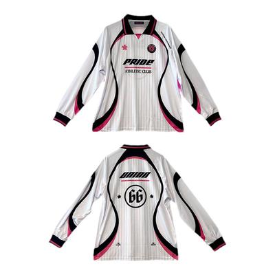 PRIDEUNION速干复古插肩球衣