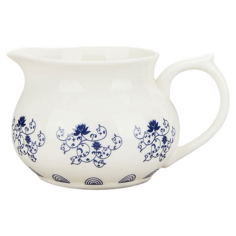 金灶缠枝莲陶瓷功夫茶具套装礼盒