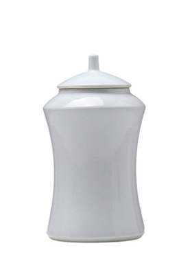 新中式现代简约风白色陶瓷花瓶装饰摆件博古架玄关客厅酒柜装饰品