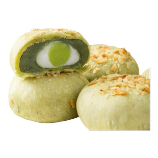 牛油果椰蓉龙井绿茶酥全麦早餐糕点麻薯无蔗糖杭州特产零食小吃品