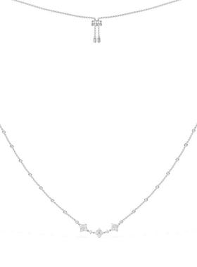 可调节项链apmMONACO纯银