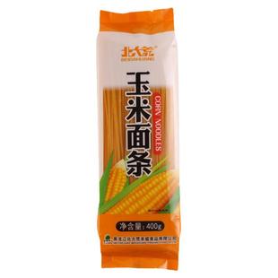 北大荒东北粗粮纯玉米面条无添加杂粮苞米挂面速食低脂肪低盐代餐