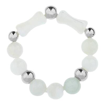 自然论小众首饰茅田玉戒指