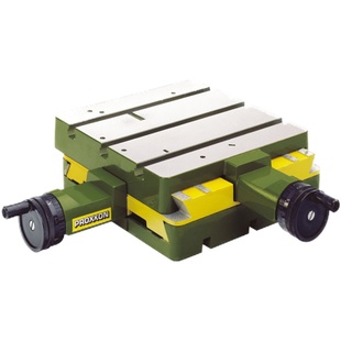 德国proxxon台钻铣床十字滑台工作台高精度定位小拖板滑台迷你魔