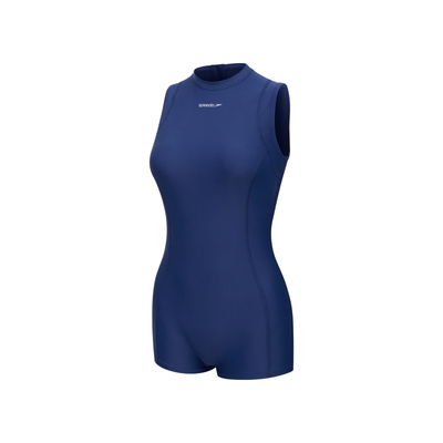 Speedo高弹力凉感女款连体泳衣