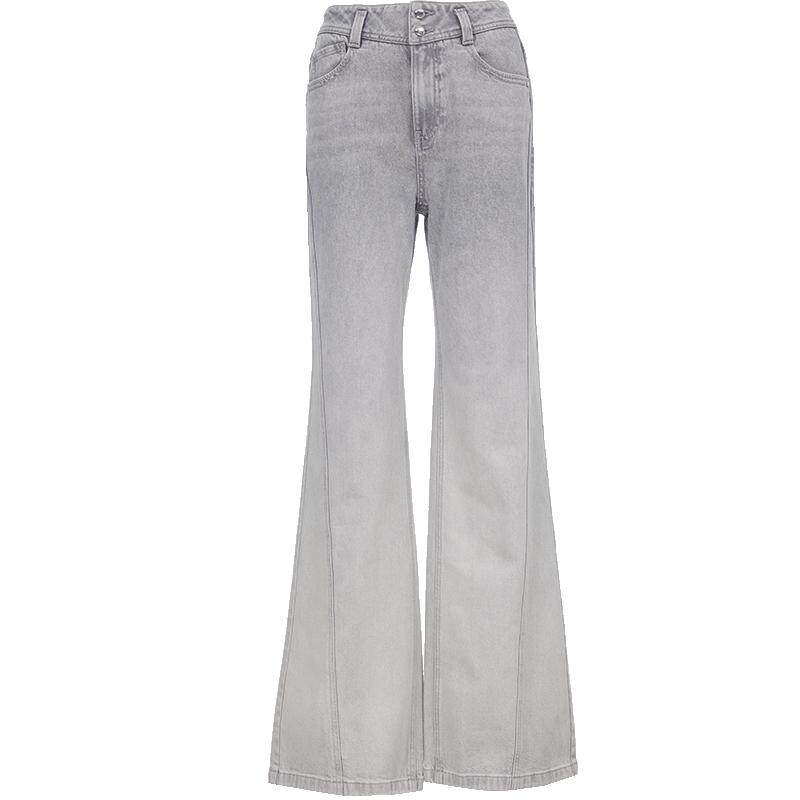 ONLY渐变喇叭裤长裤牛仔裤