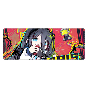 二次元动漫蔚蓝档案鼠标垫橡胶防滑800x300mm办公桌垫来图定制