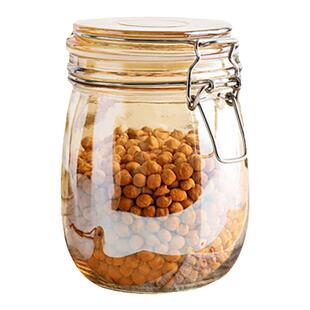 密封罐玻璃食品级瓶子蜂蜜泡酒泡菜坛子腌咸菜空瓶小收纳储物糖罐