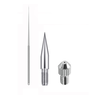 小白点痣笔针头专用粗针细针德国扫斑仪针帽针灸针配件一次性工具