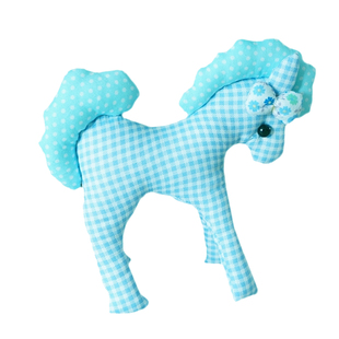 免裁剪手工课DIY材料包治愈系玩偶布料娃娃玩具红色祥云马公仔