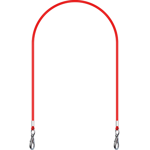 双扣挂脖圆绳演唱会透明卡套挂绳嘉宾证双钩吊绳参会证活动赛事工作人员胸卡挂绳工作证胸牌证件套双头工牌绳