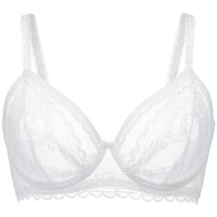 【Lolita】遐法式内衣女夏薄款三角杯性感纯欲风蕾丝大胸显小文胸