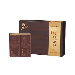 臻选2025新茶上市狮峰牌明前特级龙井绿茶双瓷罐礼盒茶叶送礼