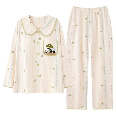 都市丽人品牌旗舰店全棉睡衣女款