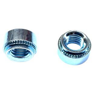 包邮压铆螺母压板螺母压卯螺帽螺柱碳钢环保蓝锌S-M3M4M5M6M8M12