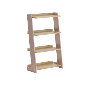 Boori儿童书架玩具绘本架收纳架宝宝书柜多层置物架落地书本架