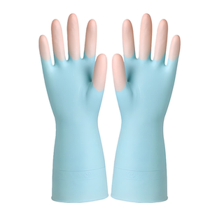 手套家务洗碗厨房耐用专用乳胶橡胶食品级耐用耐穿刺防油厨房手套